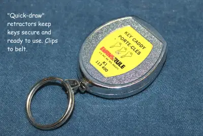 Evansrule Key Caddy, Retractable Key Ring Easy Key, View more