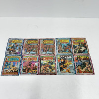 Conan the marvel years cover art trading card lot