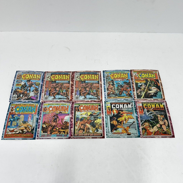 Conan the marvel years cover art trading card lot in Arts & Collectibles in Winnipeg