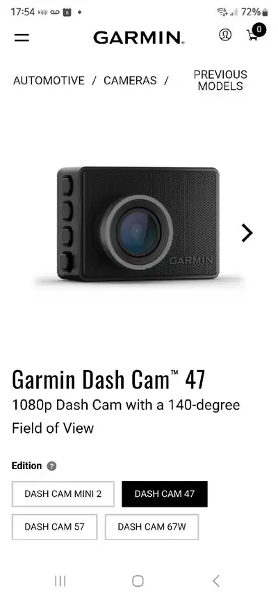 Garmin Dash Cam™ 47, View more