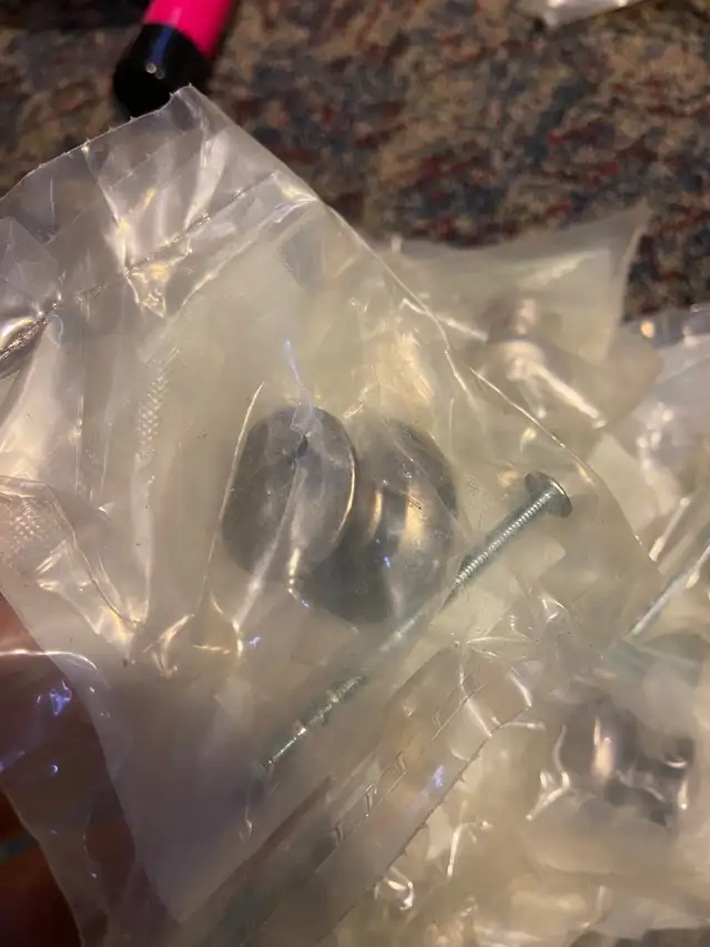 Cabinet Knobs silver grey64203151831298124