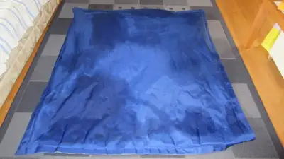 55x60 in blue bean bag, View more