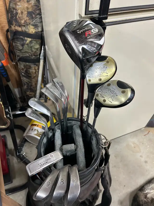 left hand set of golf clubs 628647443752981218