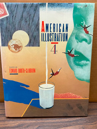 Hardcover Art Book - American Illustration 4 (from 1985)