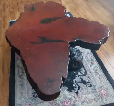 Cedar Burl table set..., View more