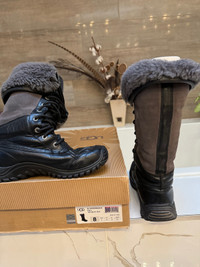 UGG black winter boots 