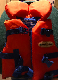 Infant Life Jacket; brand Buoy o Boy. $10