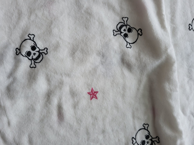Set - Pillow Cases with skulls and stars - rockabillly /goth in Bedding in Calgary