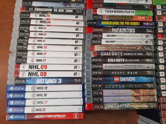 Lot de jeux PS4 PS3 PS2 PS1 XBOX XBOX 360 & Windows  in XBOX 360 in Laurentides - Image 8