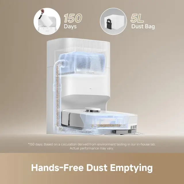 ✨ DREAME D20 Plus Robot Vacuum & Mop – Self-Emptying – DuoBrus in Arts & Collectibles in Markham / York Region - Image 4
