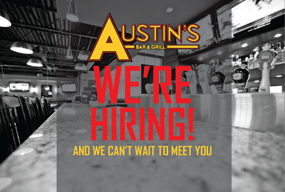 Austin's Bar & Grill Now Hiring  Servers, View more