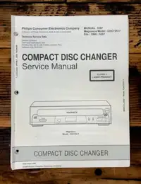 Wanted: Service Manuals