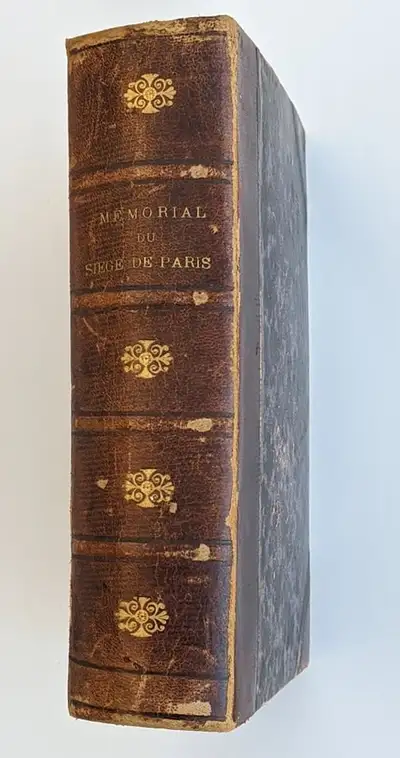 MÉMORIAL SIÈGE DE PARIS, J. D'ARSAC, 4e ÉDITION,1871, BON ÉTAT, View more
