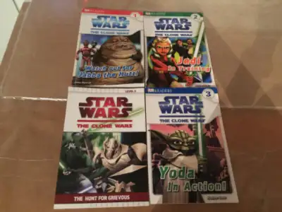 Star Wars The Clone Wars Paperback Novels, View more