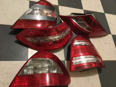 Benz tail lights for all models 1980's up to 2015. Headlights, mirror assemblies, grilles and many o...
