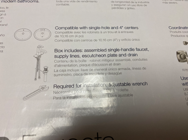 Drain du fond de lavabo (Kohler) in Plumbing, Sinks, Toilets & Showers in Longueuil / South Shore - Image 10