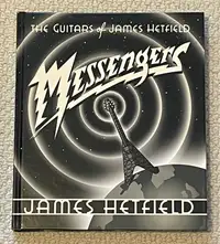Messengers: The Guitars of James Hetfield signed book Metallica