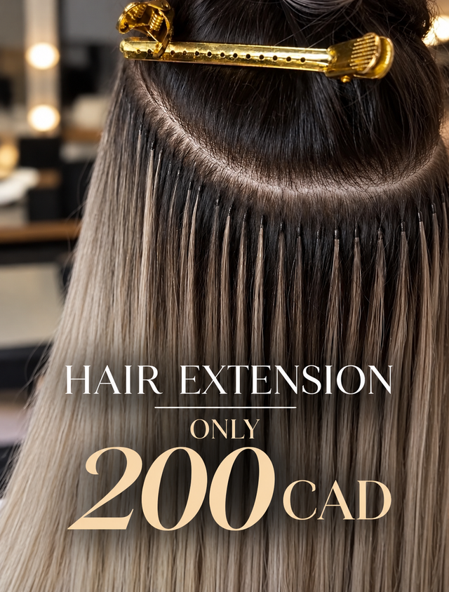 Hair Extensions – 100g Installation for $200