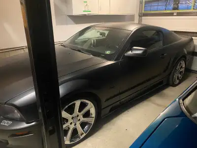 2007 Saleen supercharged Real Saleen built in California. Built motor my mmr.. black on black paint/...