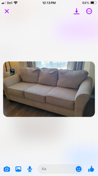 Sofa for sale pending pick-up.