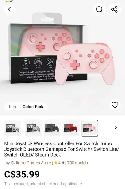 Mini Wireless Controller, View more