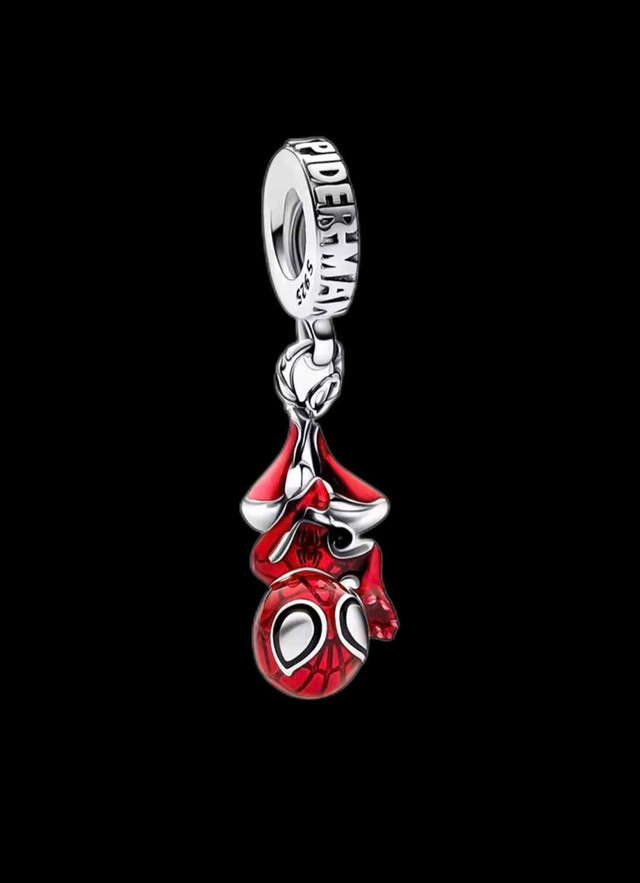 Marvel's Spiderman 925 Sterling Silver Charm/Pendant in Jewellery & Watches in Mississauga / Peel Region - Image 3