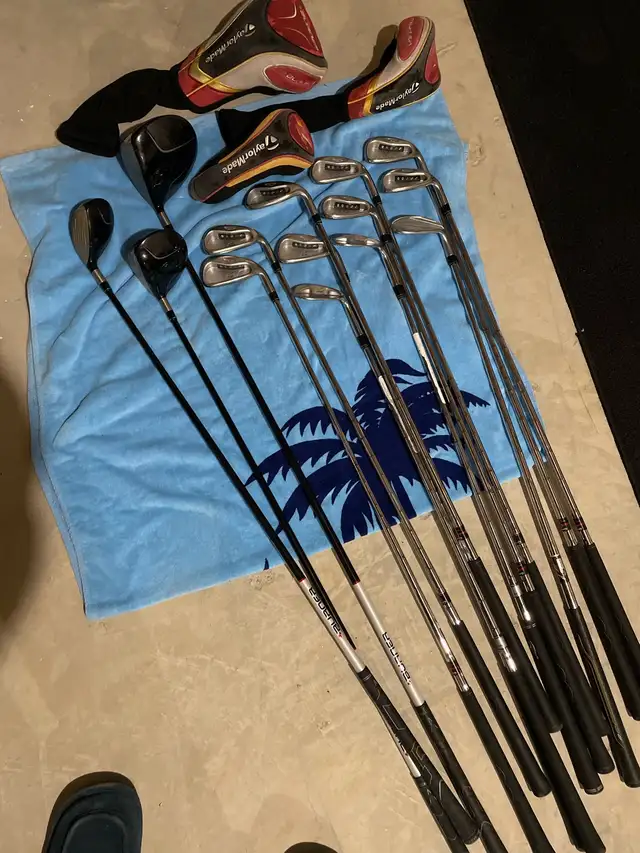 TaylorMade RAC Irons 3-P + Wedges + Burner Driver, 3-Wood & 4-Re in Golf in Strathcona County - Image 2