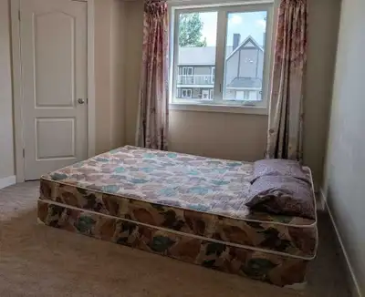 Queen size mattress and box , View more