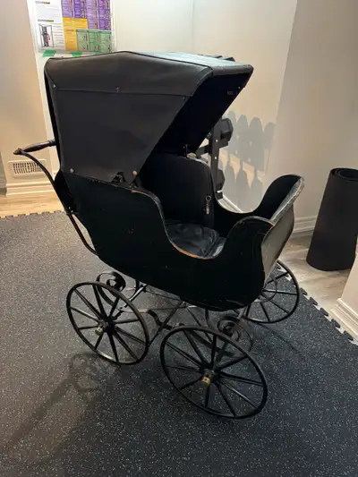 Antique Vintage Baby Carriage, View more