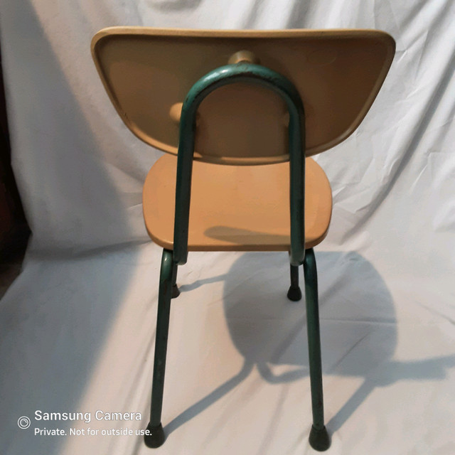 Set of 4 Mid century industrial childrens chairs. 2 sizes in Chairs & Recliners in Calgary - Image 3