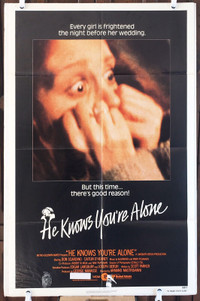 “He Knows You’re Alone” (1980) Original Movie Poster