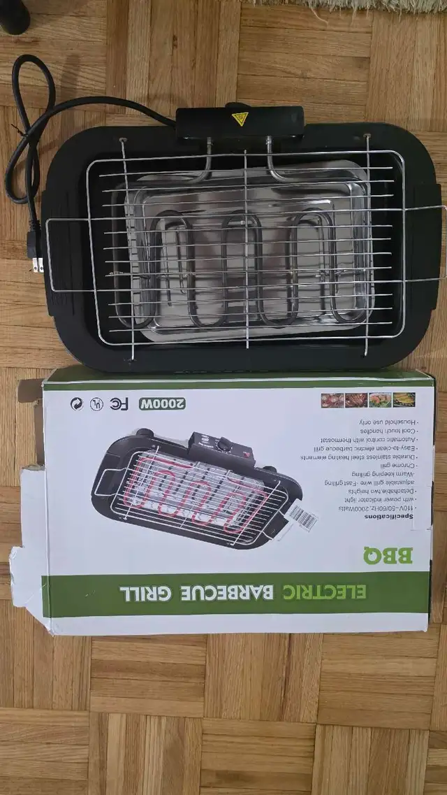 Barbecue Time Electric Grill