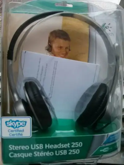 Logitech Stereo USB Headset 250, View more