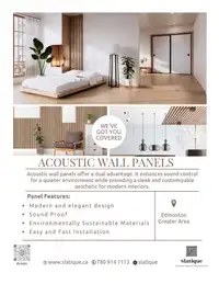 Slat Acoustic Wall Panels 