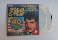 Rare double album d'Elvis Presley (2LP) des années 60, 40 succès