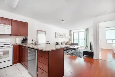 July 1st, Furnished 1+Den condo for rent, downtown Toronto