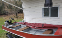 2013 Mercury 9.9, Boat 14.3 ft, Trailer, Electric Motor