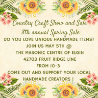 8th Annual Country Craft Show