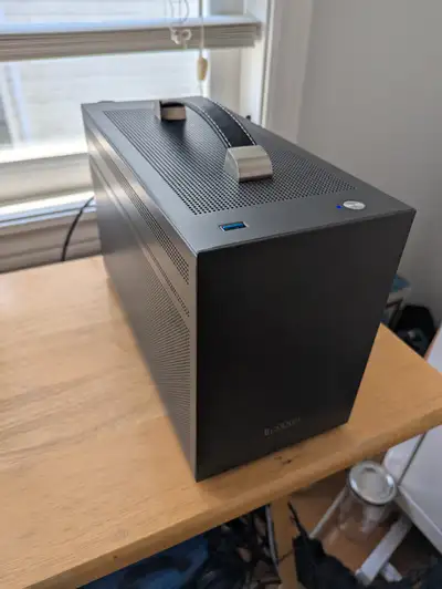 CUTE mini ITX GAMING COMPUTER AM4 5500 A380-6GB-1TB-16GB-W11Pro, View more