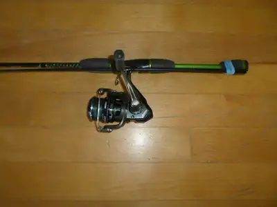 Moulinet canne peche finess a truite, Fishing rod and reel, View more