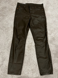 GAP Coated Brown Pants (size 27)