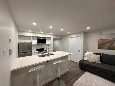 New Fully Furnished 2-Bedroom Home, all-inclusive + free parking