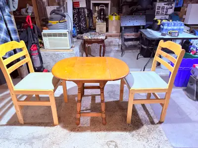 Small table with 2 chairs , View more