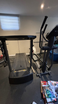 Treadmill/bench and elliptical 