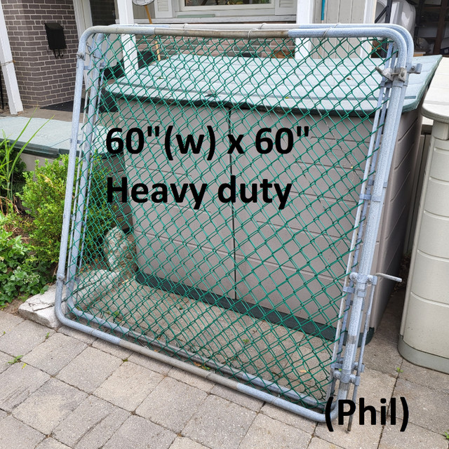 Chain Link Gates - Various Sizes Available in Decks & Fences in Markham / York Region