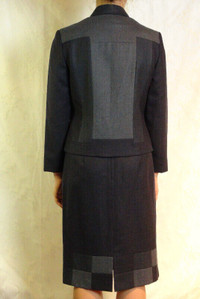 SIMON CHANG Size 4 Women's Suit Skirt