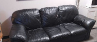 Leather couch. 50 bucks