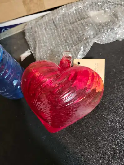 K Kitras Art Glass Heart, View more
