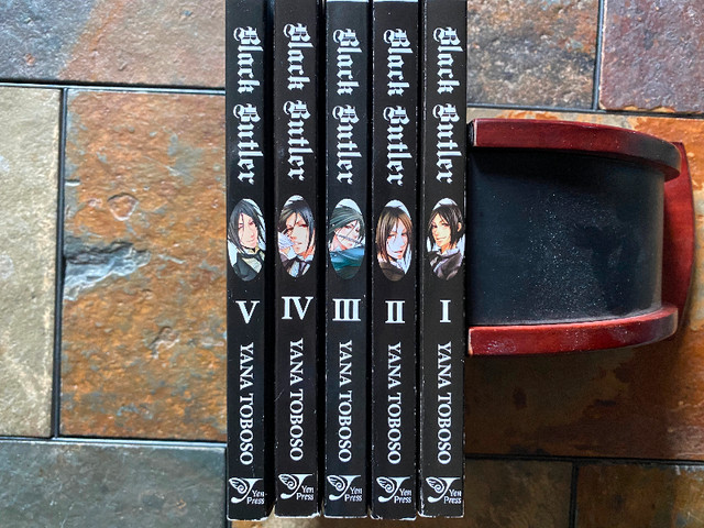 Black Butler Books 1 - 5 by Toboso Very Good in Comics & Graphic Novels in Edmonton