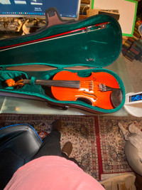 A 4/4 LOCTO Violin With Case.